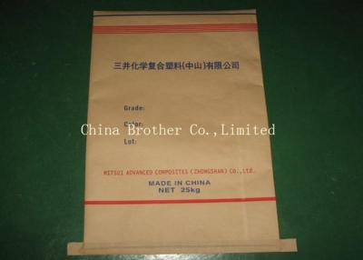 China Durable 25kg Multiwall Cement Paper Bag Non - Leakage High Load Bearing Strength for sale