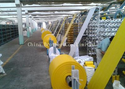 China Custom Blue PP Woven Fabric Roll Recyclable UV Treated For Polypropylene Sack for sale