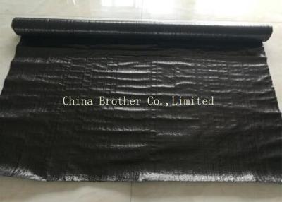 China Agriculture Anti Uv Woven Ground Cover Fabric For Weed Mat , 130gsm for sale