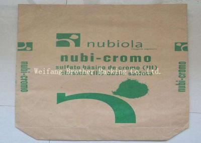 China Recyclable Kraft Paper Charcoal Packaging Bags For All Natural Hardwood Briquets for sale