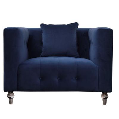 China New CHESTERFIELD Fabric Soft Armchair For Living Room Furniture Leisure Chair for sale