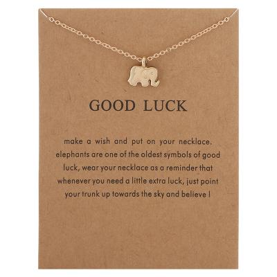 China Neckalcce pendant cute elegant 21 designs cute new fashion with card package as fashion jewelry gift for sale