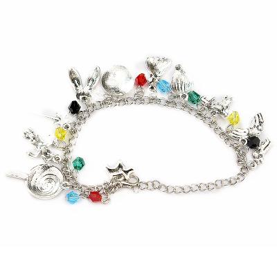 China Souvenir Gifts Promotion The Wizard Of Oz Bracelet With Wand Or Red Shoes And Stamped There Is No Place Like Home Charms And Shell for sale