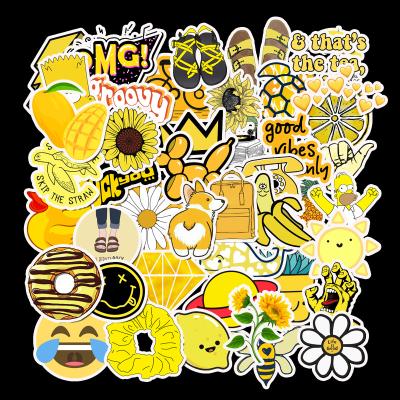 China 50pcs/bag INS style Amazon suitcase decorative stickers waterproof graffiti suitcase stickers for sale