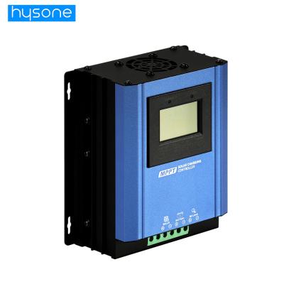 China Wholesale Hysone Solar System Solar Panel 12V 24V 48V Controller Safe Mppt Solar Battery Charge Controller for sale