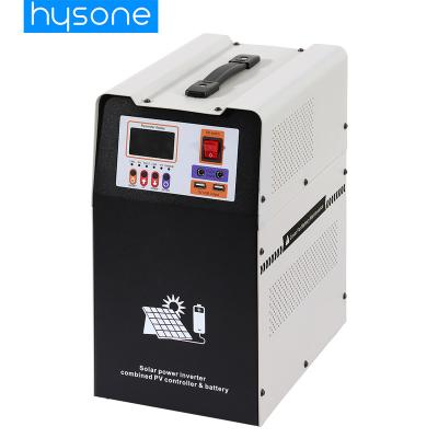 China Hysone C type power station 500w 1000w 2000w 3000w 220v all in one home portable solar generator for sale