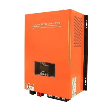 China Solar System LCD LED 8000w 10000w Solar Power Lithium Battery Solar Home Hybrid Pure Sine Wave Inverter for sale