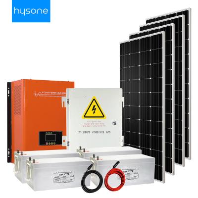 China Home 1KW-10KW Off Grid Solar System 10Kw High Efficiency Solar Module Solar Kit for sale