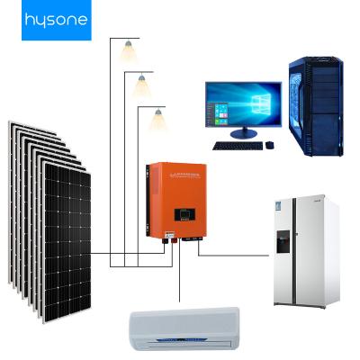 China Home Solar Powered Solar System Price Off Grid Power System For Home Use 5kw Solar Panel Energy System for sale