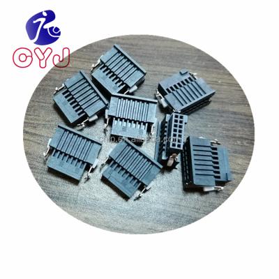 China Brand New Plastic Crimp Clip 14Pin Shell Pitch 1.27mm Rectangular Double Row Connector ISDF-07-D-M Housing Connector ISDF-07-D-M for sale