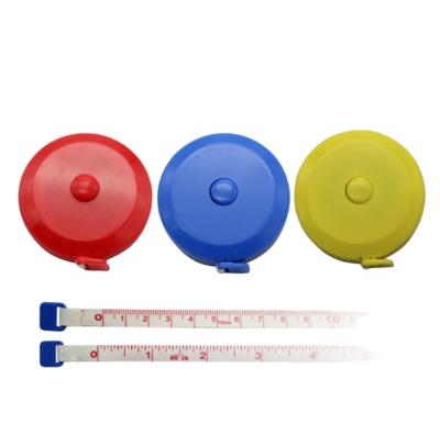 China Retractable Smooth Tape Measure With Household Colored Trimmer Universal Handheld Tape Measure for sale