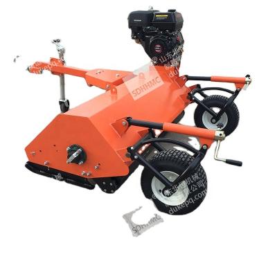 China Farms Grade Cheap ATV Flail Mower With 15HP Loncin Petrol Gasoline Engine for sale