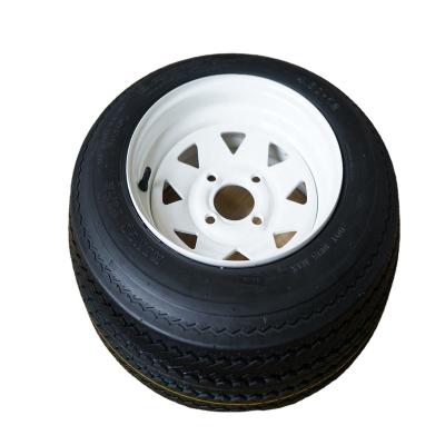 China Good Quality Use Rubber DOT Tire Wheel Car Tire Log Splitter for sale