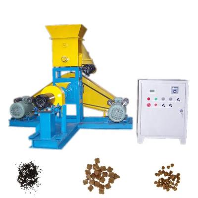 China Producing animal feed pellets top bulking corn dog pet food machine feed pellet and grain extruder machine with low price for sale