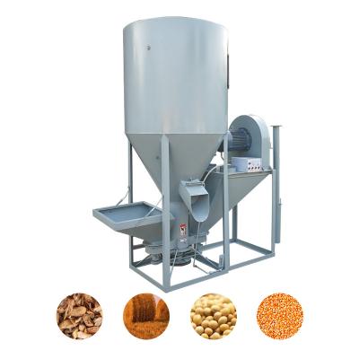 China Multifunctional livestock grain feed chicken horse and sheep poultry crusher and feed mixer for sale