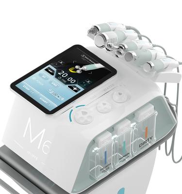 China Skin Tightening Microdermabrasion System Multifunctional Skin Cavitation Vacuum Hydra M6 Skin Care Deep Cleansing Machine for sale