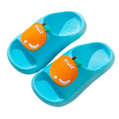 China 2022 Waterproof Hot Selling 1-3 Years Old Toddler Slippers For Kids Children Clear Kids Tie On Slipper With Elastic Band for sale