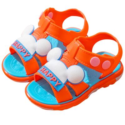 China Children's Sandals Baby Girl Toddler Shoes Sandals Summer Soft Soles 1-5 Year Waterproof Non-slip Shoes Men's Shoes for sale