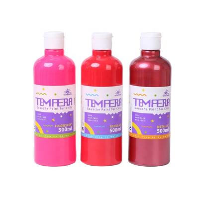 China Nox-Toxic Kids Tempera Finger Paint Colors 500ml for sale