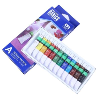 China Promotional Acrylic Paint Set 12 Colors EA1212 for sale