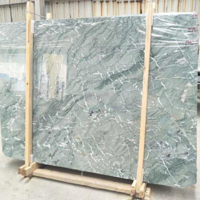 China Modern Green Marble Wall of Jade Marble Luxurious Interior Decoration Jade Stone Onyx Slab Polished Background for sale