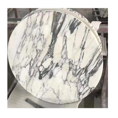 China Modern White Large Marble Slab Home Decoration Countertops Vanity Top for sale