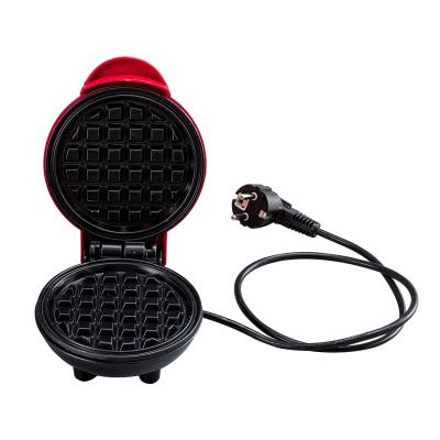 China Personal Electric Mini Waffle Maker Mini Waffle Maker Non-Stick Outdoor Non-Stick Breakfast Waffle Maker for Paninis for sale