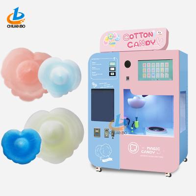 China Automatic Sugar Floss Marker Machine Retail Magic Candy Cotton Candy Robot Mg320 Cotton Candy Machine for sale