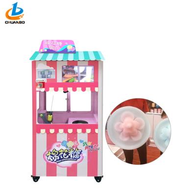 China 2021 Hotels Hot Selling Automatic Cotton Candy Vending Machine Snack Vending Machine Classic Cotton Candy for sale