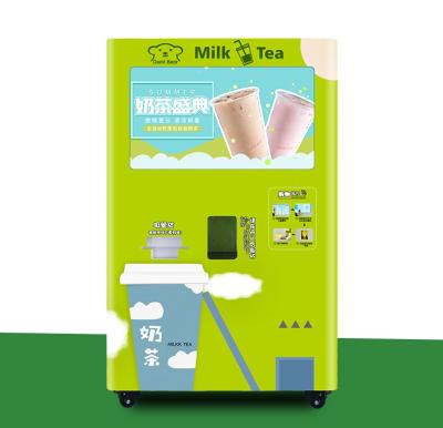 China Retail Coffee Vending Machine For Malls And Supermarket Milk Tea Coffee Vending Machine for sale