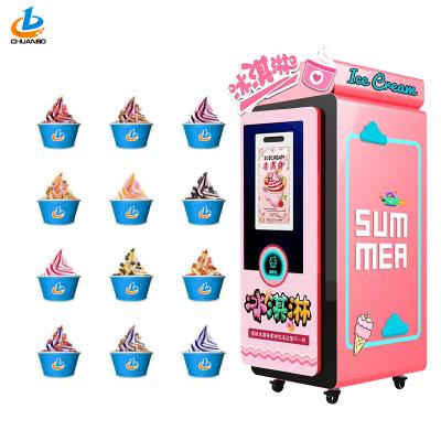 China 16L automatic ice cream machine with wholesale prices l large capacity floor standing soft ice cream machine for sale