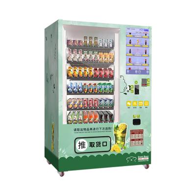 China Snack and Beverage Vending Vending Machine Beverage Water Food Condom Coffee Self Service 24 Hours for sale