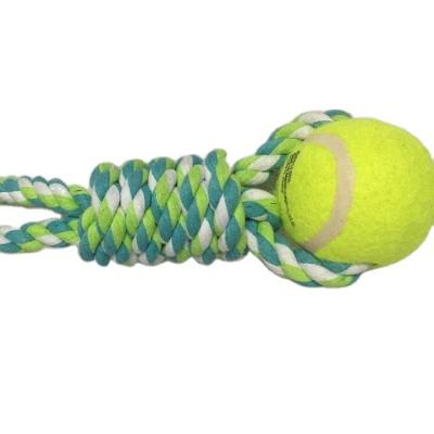 China Sustainable Design Your Own Cotton Rope Pet Toys, Leash, Harness, Tethered Chew Toys for Small, Medium and Large Breed Dogs and Puppies for sale