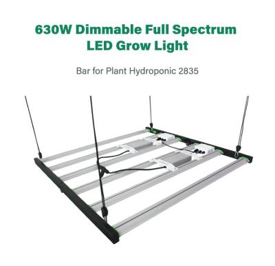 China Seed Starting Dimmable Foldable Full Spectrum LED Grow Light for Veg and Flowering RJ Port for 630W 800W UV Control System is Available for sale