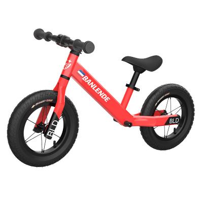 China Steel B006 popular Children balance training bike aluminium alloy 12 inch girls produced by children cycle kids running bike 2 wheel for sale