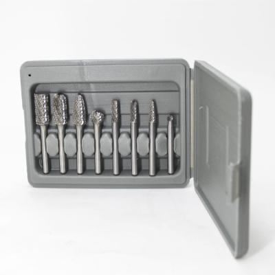 China Multi Shapes Tungsten Carbide Burr Assortment Cemented Carbide Burr Set with Sharp Cutting Edges for sale