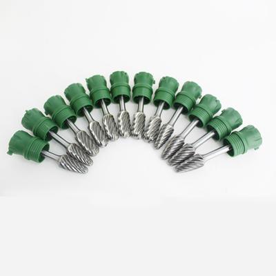 China High Precision Rotary Burr  / Tungsten Carbide Burrs Cutter with YG Series Tungsten Carbide for sale