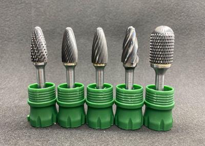 China High Hardness Cone Carbide Burr Long Shank Die Grinder Bits OEM Service for sale