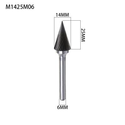 China Double Cut Tungsten Grinder Cylindrical Carbide Burr With 1/4