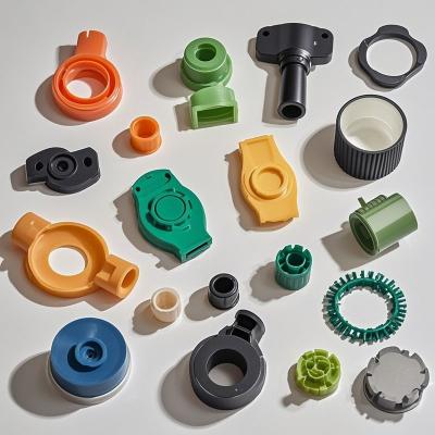 China Anodizing Sand Blasting Industrial CNC Machined Plastic Parts With Smooth Surface Finish for sale