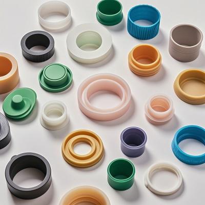 China Customizable Non Toxic Eco Friendly custom silicone parts Easy To Clean for sale