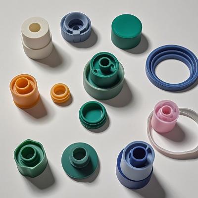 China Custom Temperature Resistance Silicone Moulding Parts For Industrial 15-95 Shore A for sale