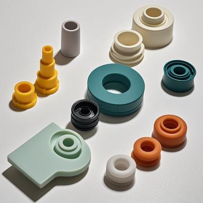 China Reusable Custom Shape Molding Silicone Rubber Parts With Eco Friendly Silicone for sale