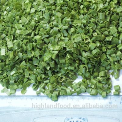 China Dry freeze dried rings of chive rolls for sale