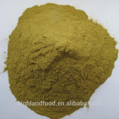 China Dry Mountain Quality Dried Dehydrated Green Chilli Powder for sale