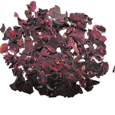 China Dry Black Rose Petals Rose Blossom Tea Yunnan Red Rose Large Size for sale