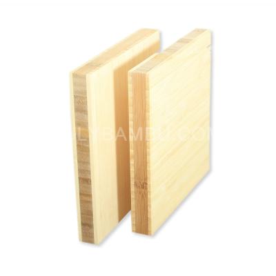 China Modern Bamboo Boards Panels 20mm 3 Layers Stable Structure for sale