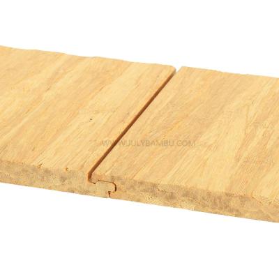 China 1850mm x 135mm x 14mm Natural Solid Strand Woven Bamboo Flooring Eco Modern Forest for sale