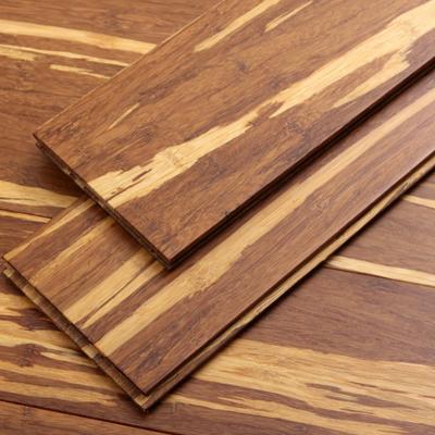 China Indoor Flooring Tiger Wood Bamboo Indoor Flooring from Hangzhou Tiger Stripe Strand Woven Bamboo for sale