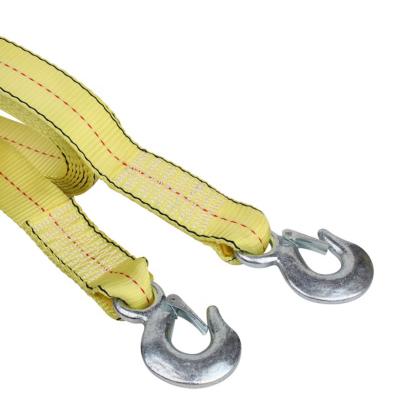 China Professional Heavy Duty Polyester Easy Use Factory Car Towing Rope Durable Strong Strap 2